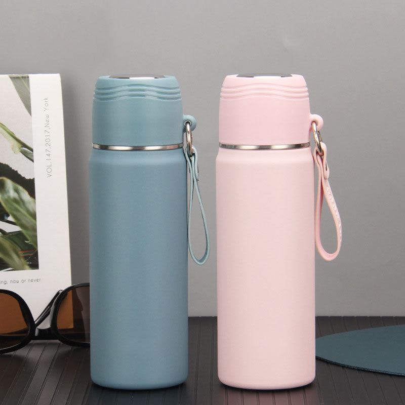 內膽316不銹鋼子彈頭保溫杯號高真空學士杯便攜手提水杯KD52